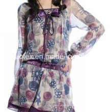 Polyester Printed Chiffon for Dress